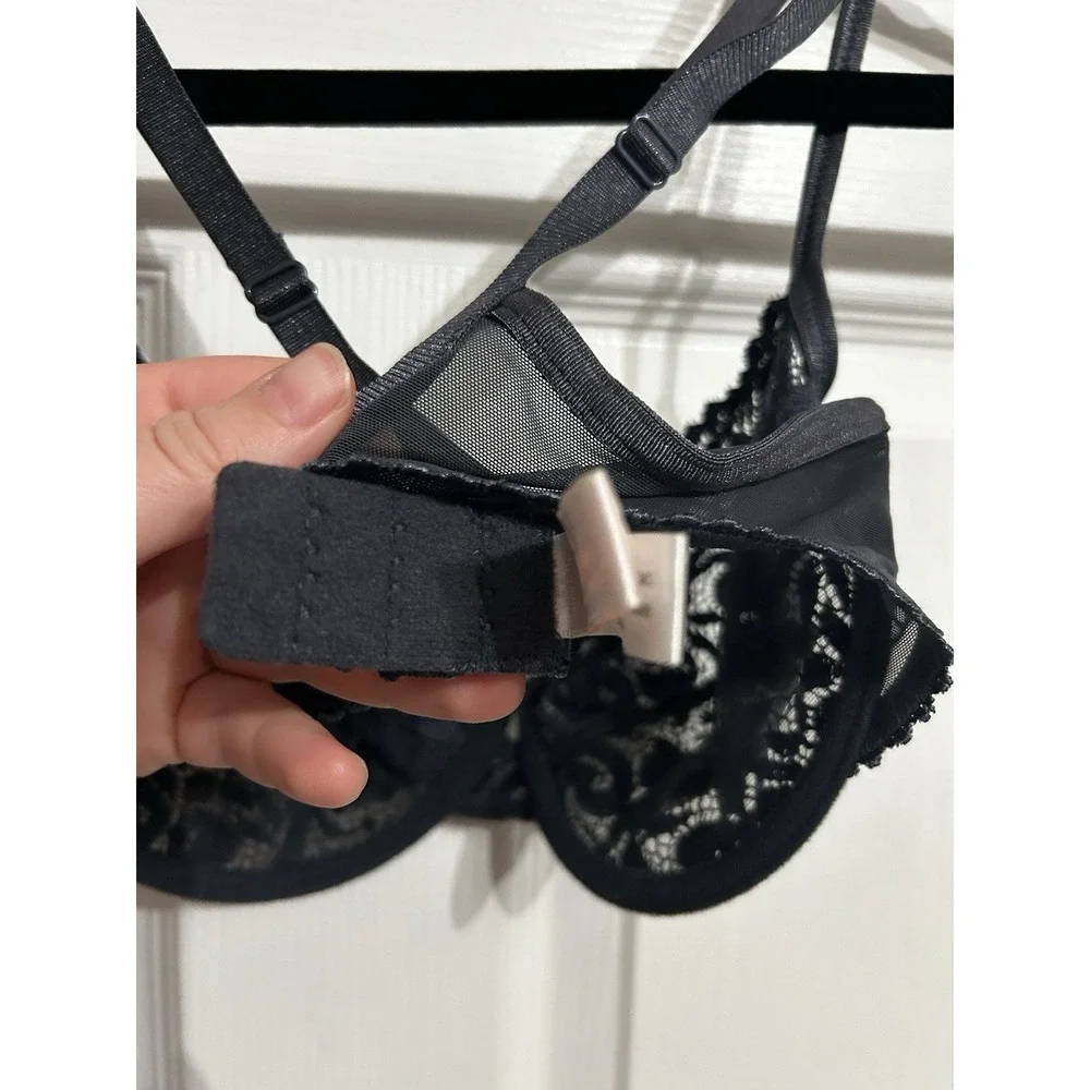 parisa by amir bra 34C underwire‎ unlined lace lingerie Intimates style 28008